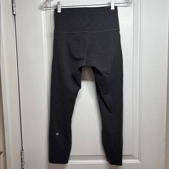 Lululemon Wunder Train High Rise Tight 28", Heathered Graphite Grey - Picture 5 of 11